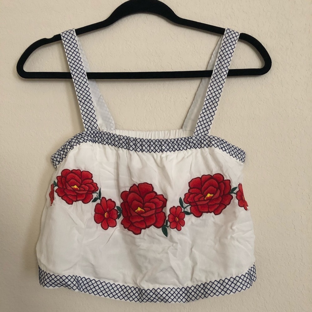 Women’s cropped blouse